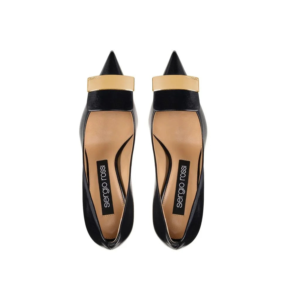 Sergio Rossi SR1 Leather Pumps - Heels