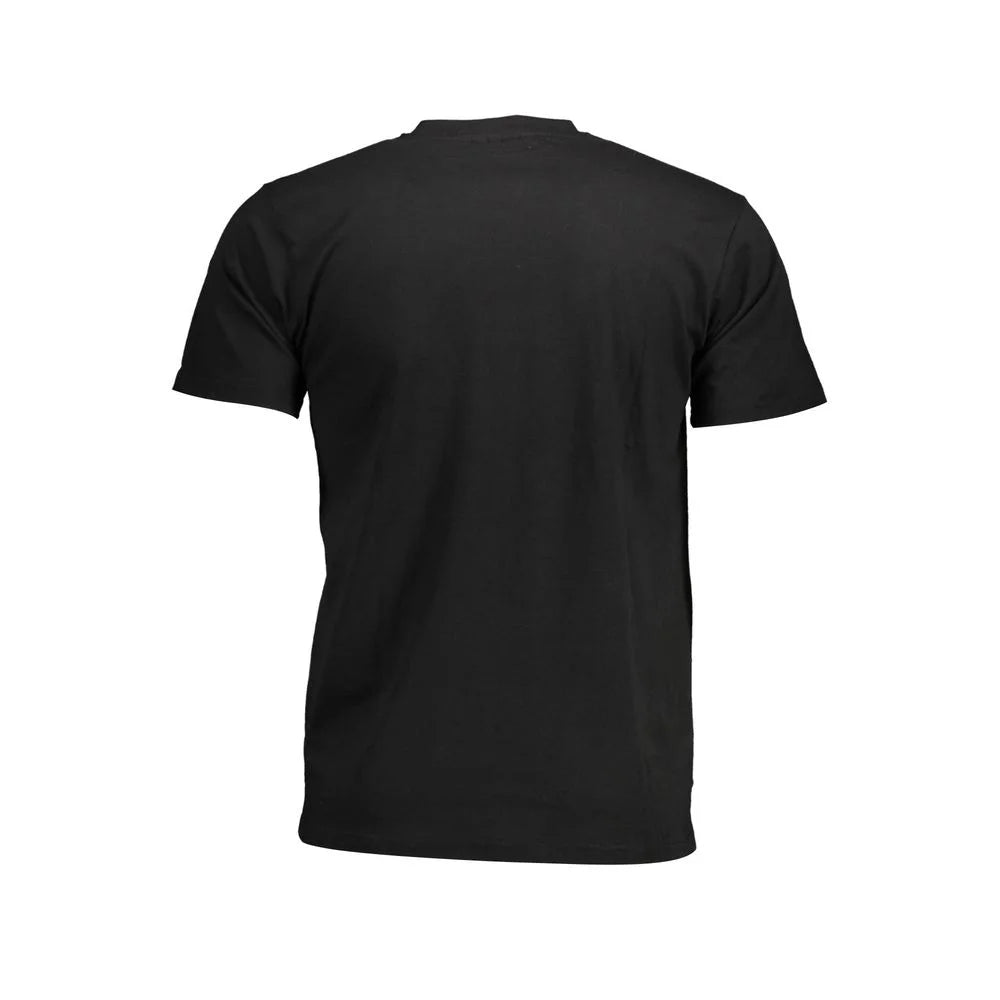 Sergio Tacchini Black Cotton Men T-Shirt - XL - T-Shirts
