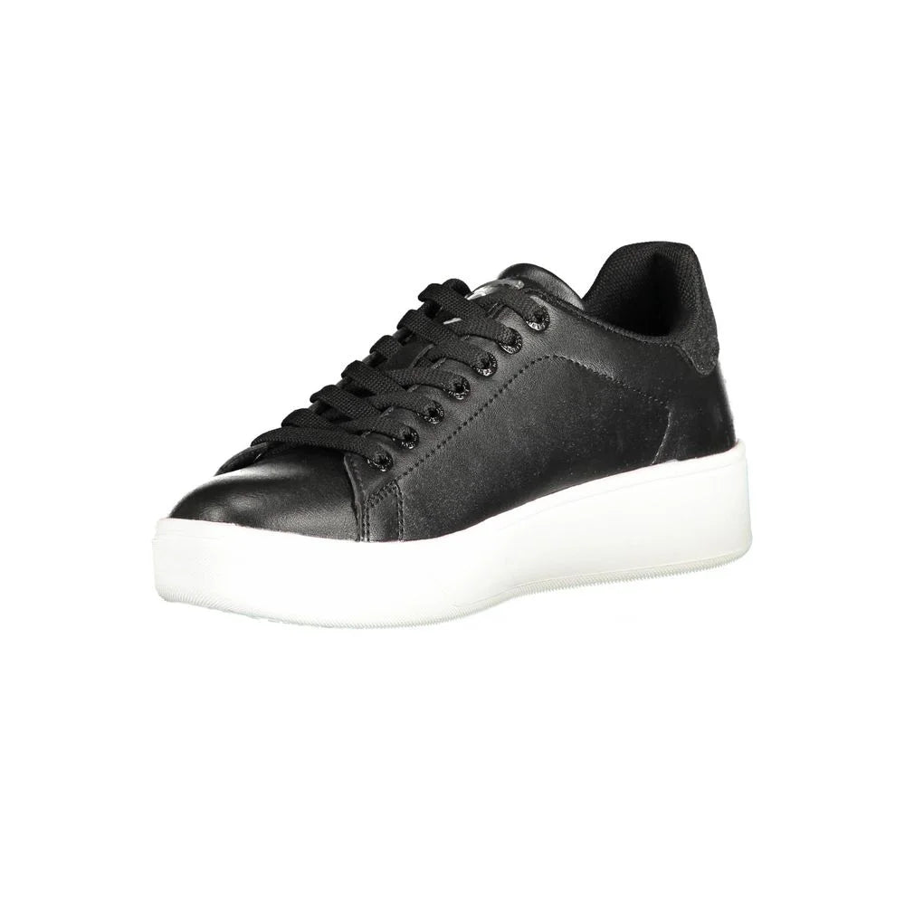 Sergio Tacchini Black Polyester Sneaker - EU38/US8 - Sneakers