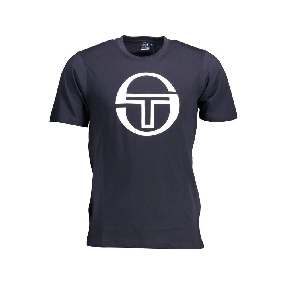 Sergio Tacchini Blue Cotton Men T-Shirt - XL - T-Shirts