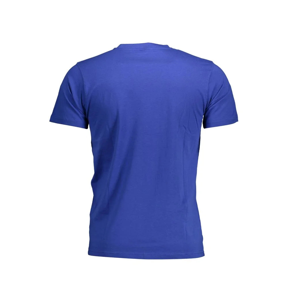 Sergio Tacchini Blue Cotton T-Shirt - XXL - T-Shirts