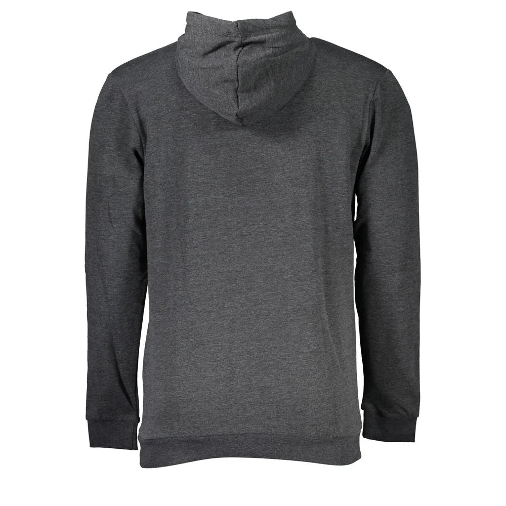 Sergio Tacchini Gray Cotton Men Sweater - Hoodies