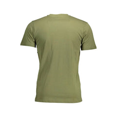 Sergio Tacchini Green Cotton Men T-Shirt - T-Shirts