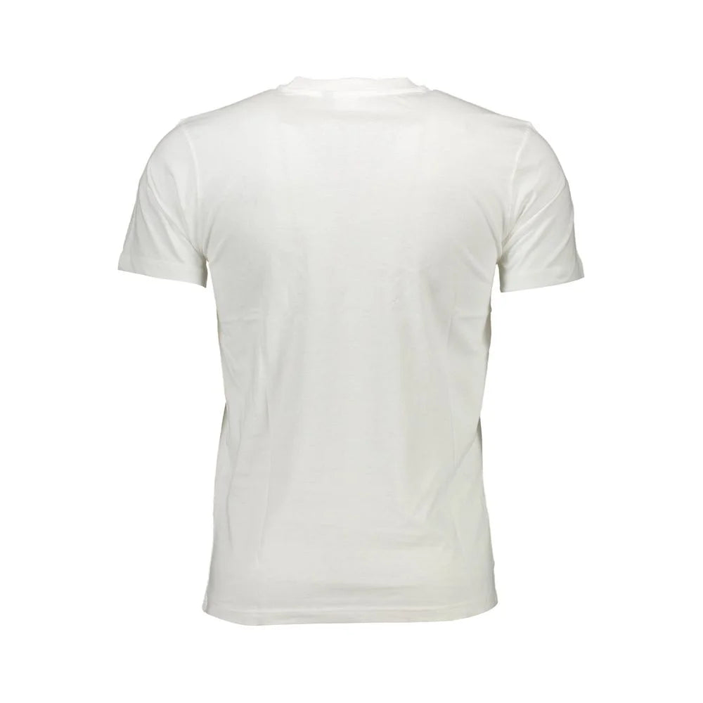 Sergio Tacchini White Cotton Men T-Shirt - XL - T-Shirts