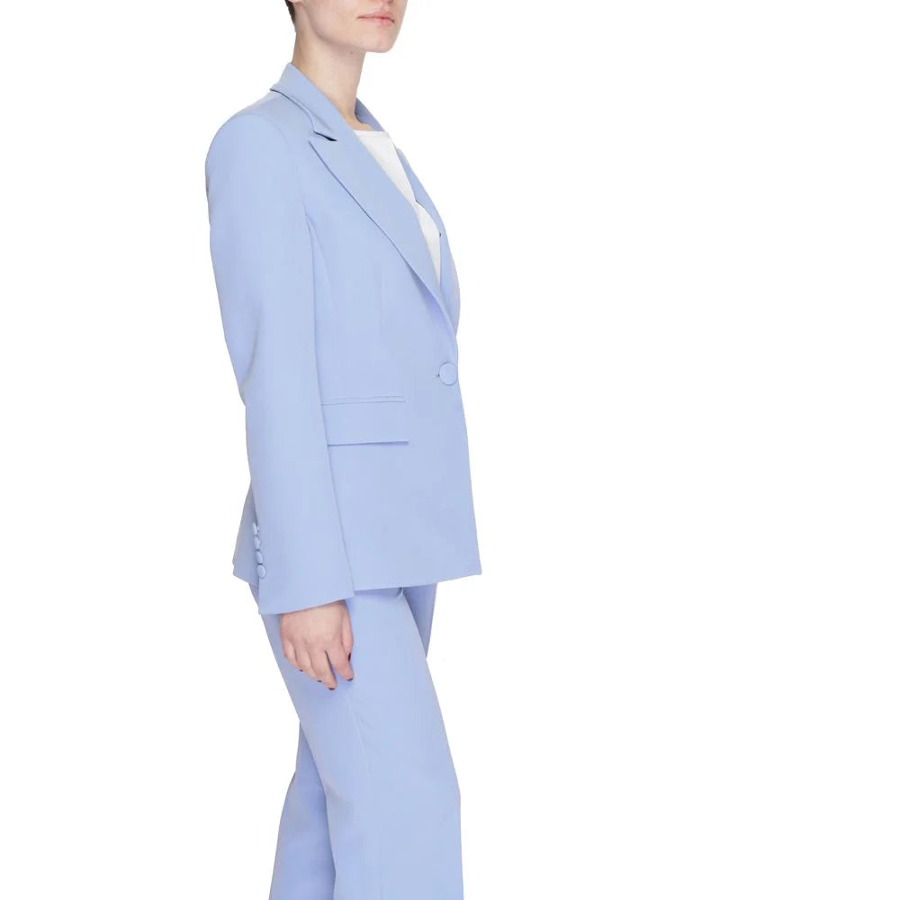 Silence Purple Polyester Blazer - XL