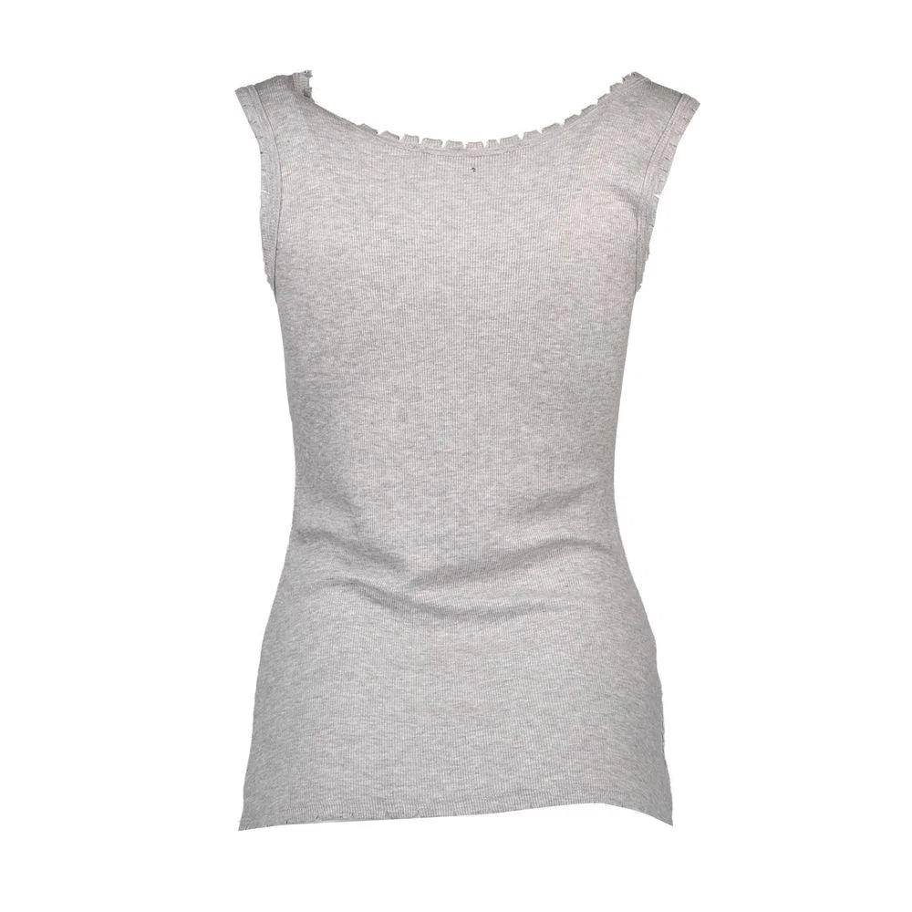 Silvian Heach Gray Viscose Women Top - XS - Tank Tops