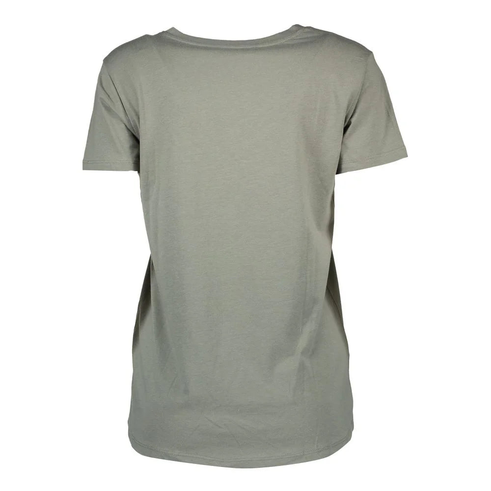 Silvian Heach Green Cotton Unisex T-Shirt - XS - T-Shirts