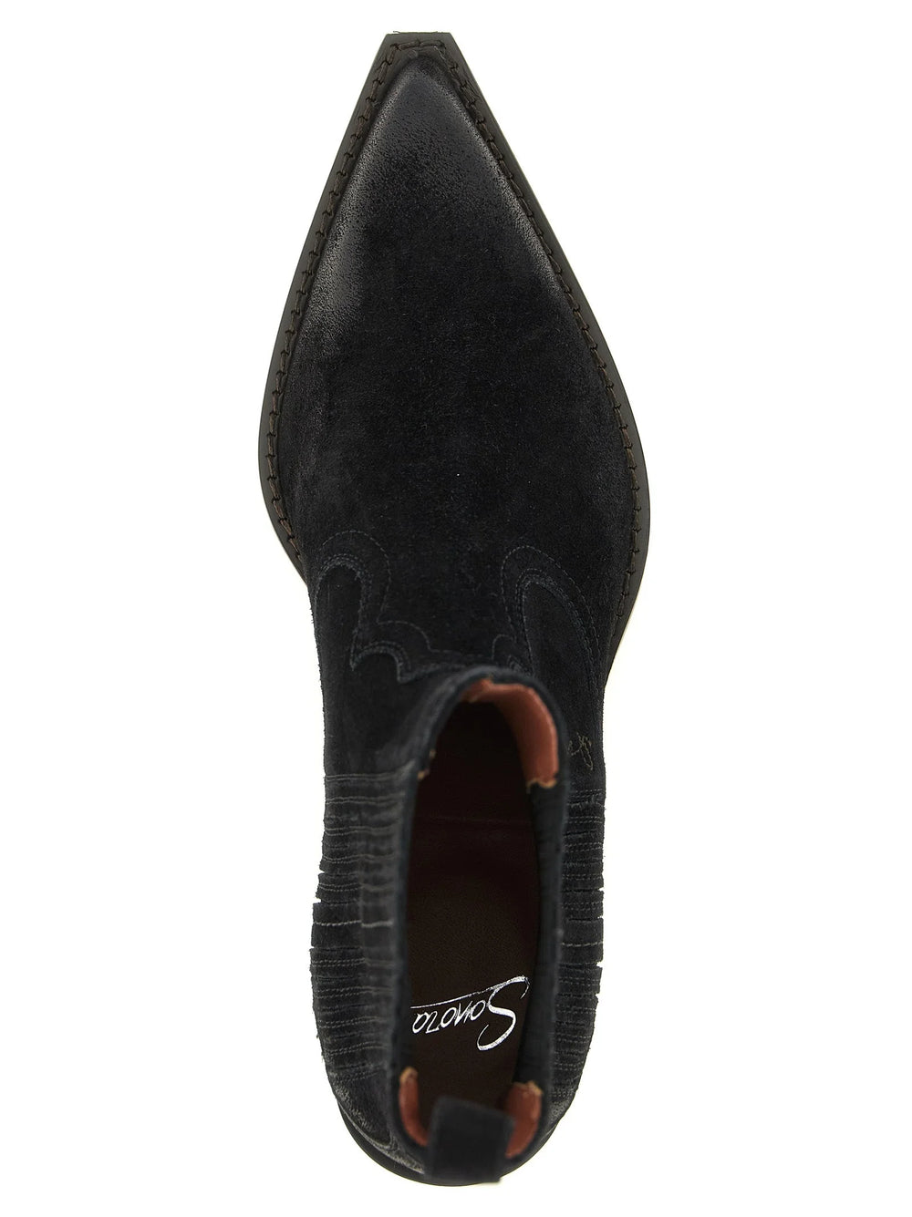 Sonora Black Calfskin Chelsea Boots - EU39/US9