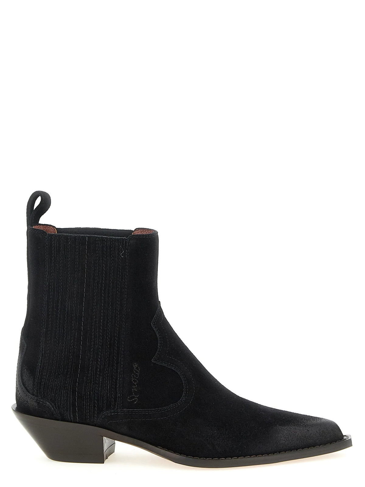Sonora Black Calfskin Chelsea Boots - EU39/US9