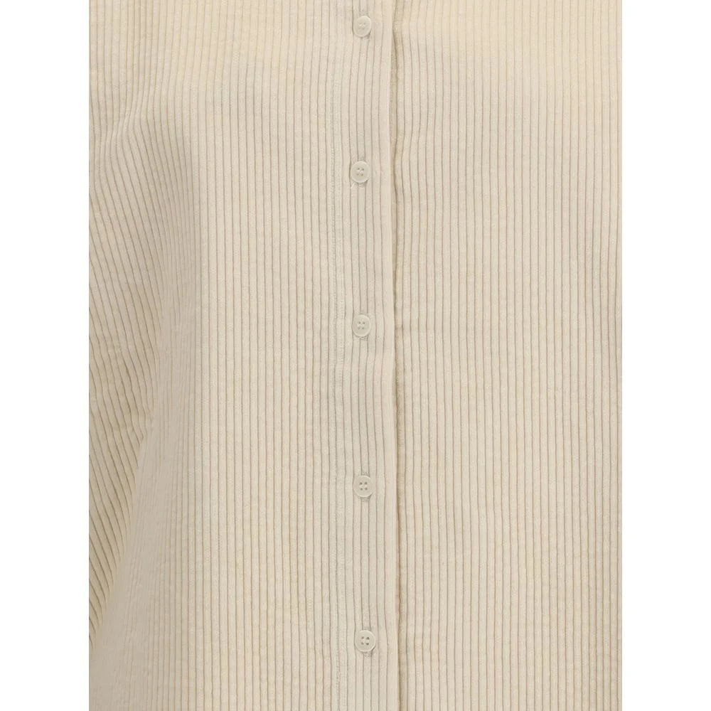 SOSUE Beige Cotton Blouse - One Size