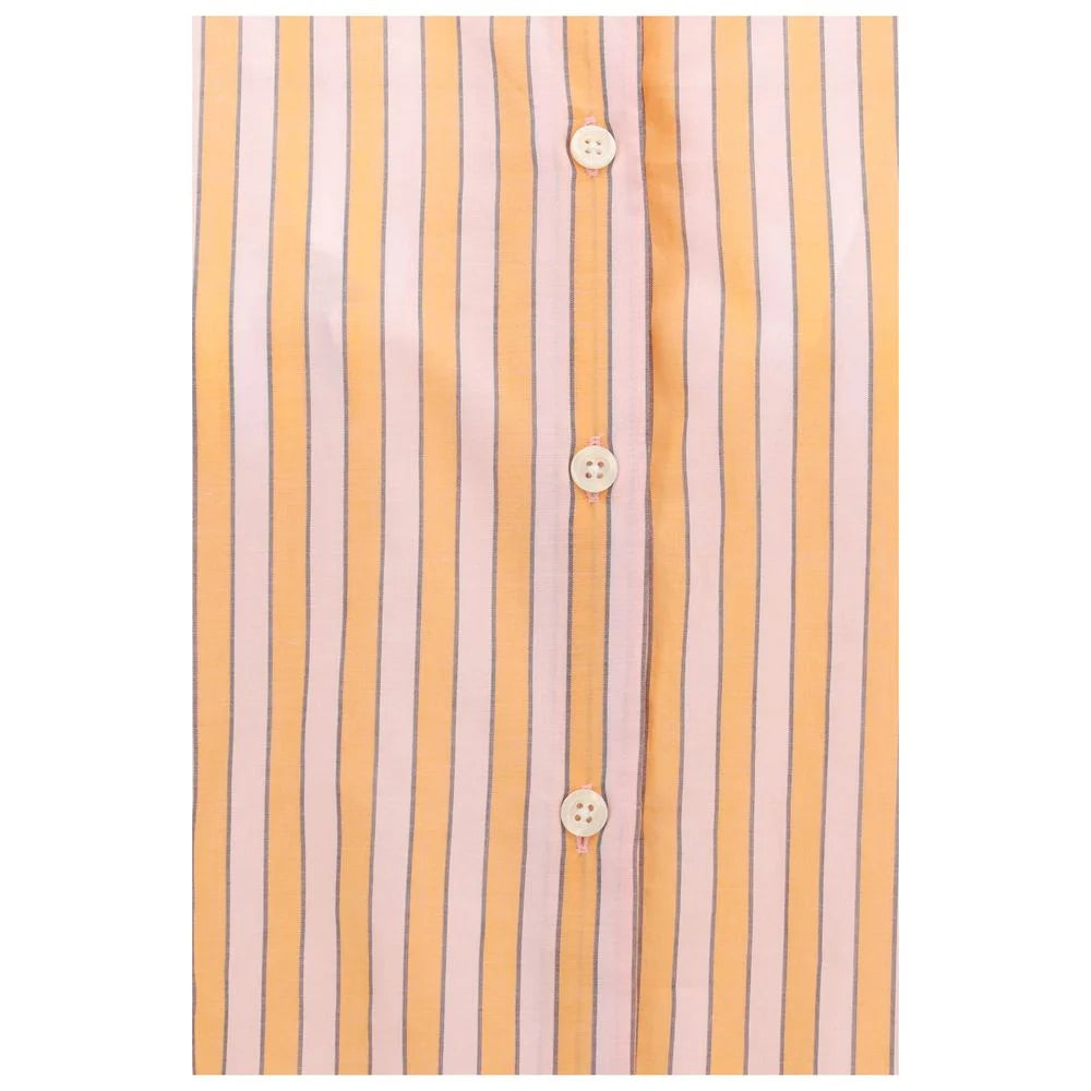 SOSUE Orange Bomuldsbluse - One Size