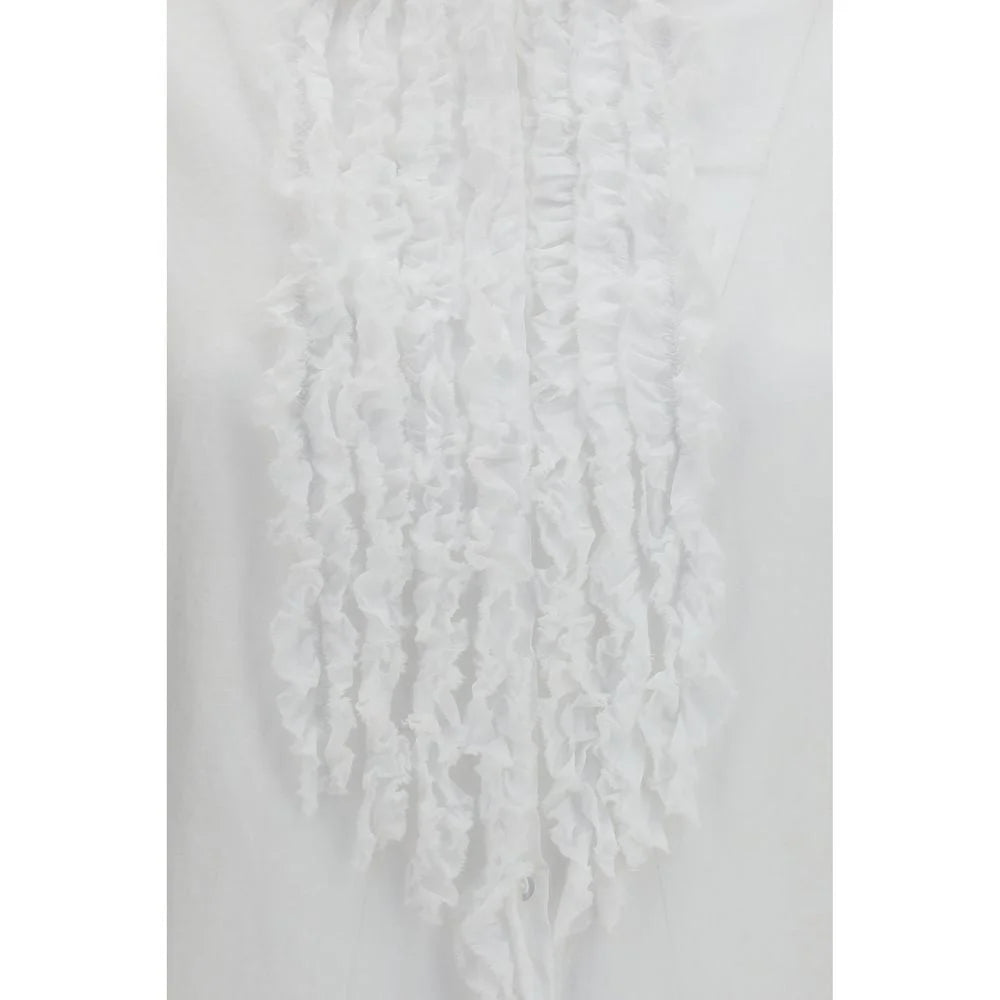SOSUE White Cotton Blouse - M