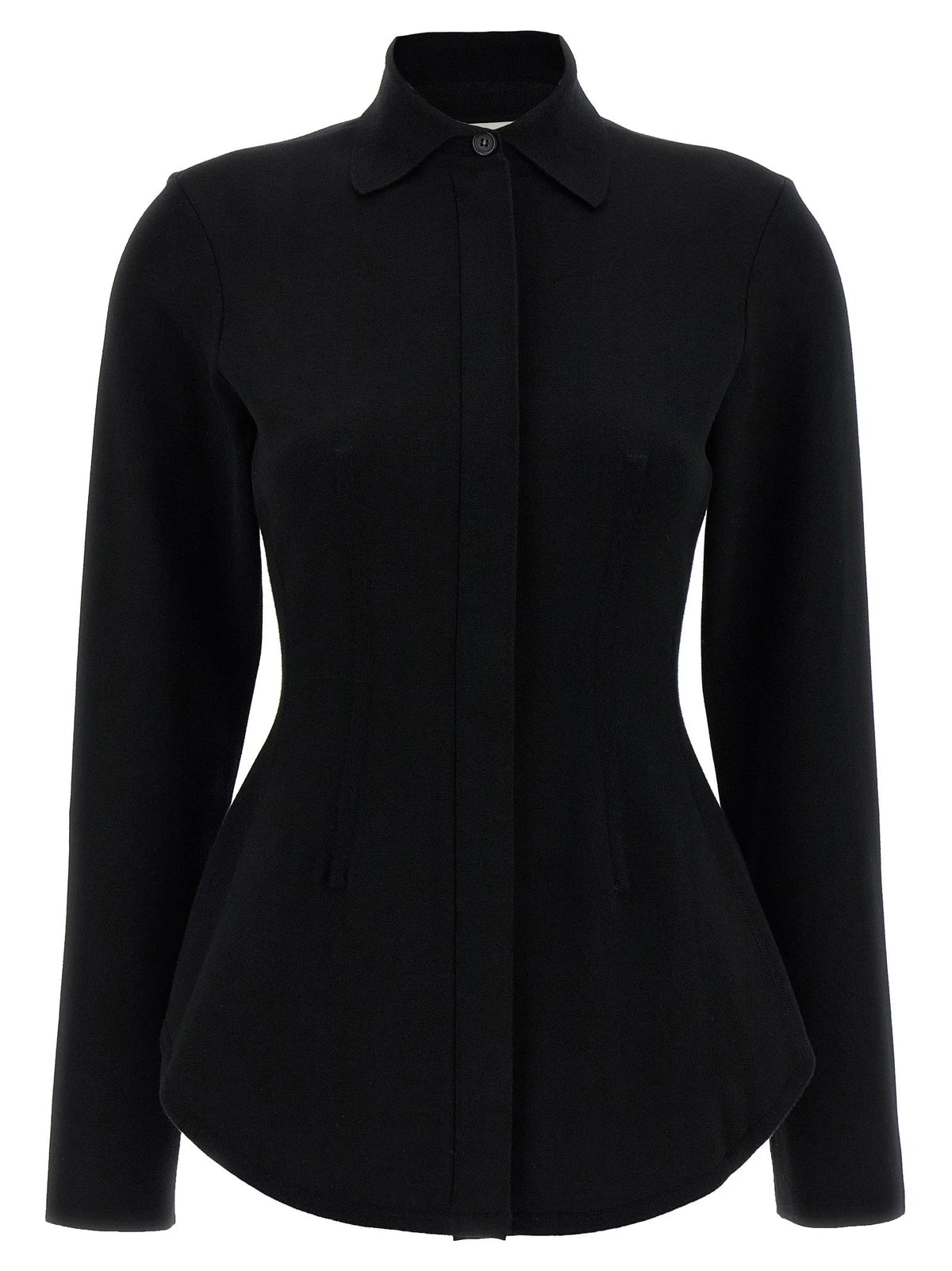 Sportmax Black Viscose Blouse