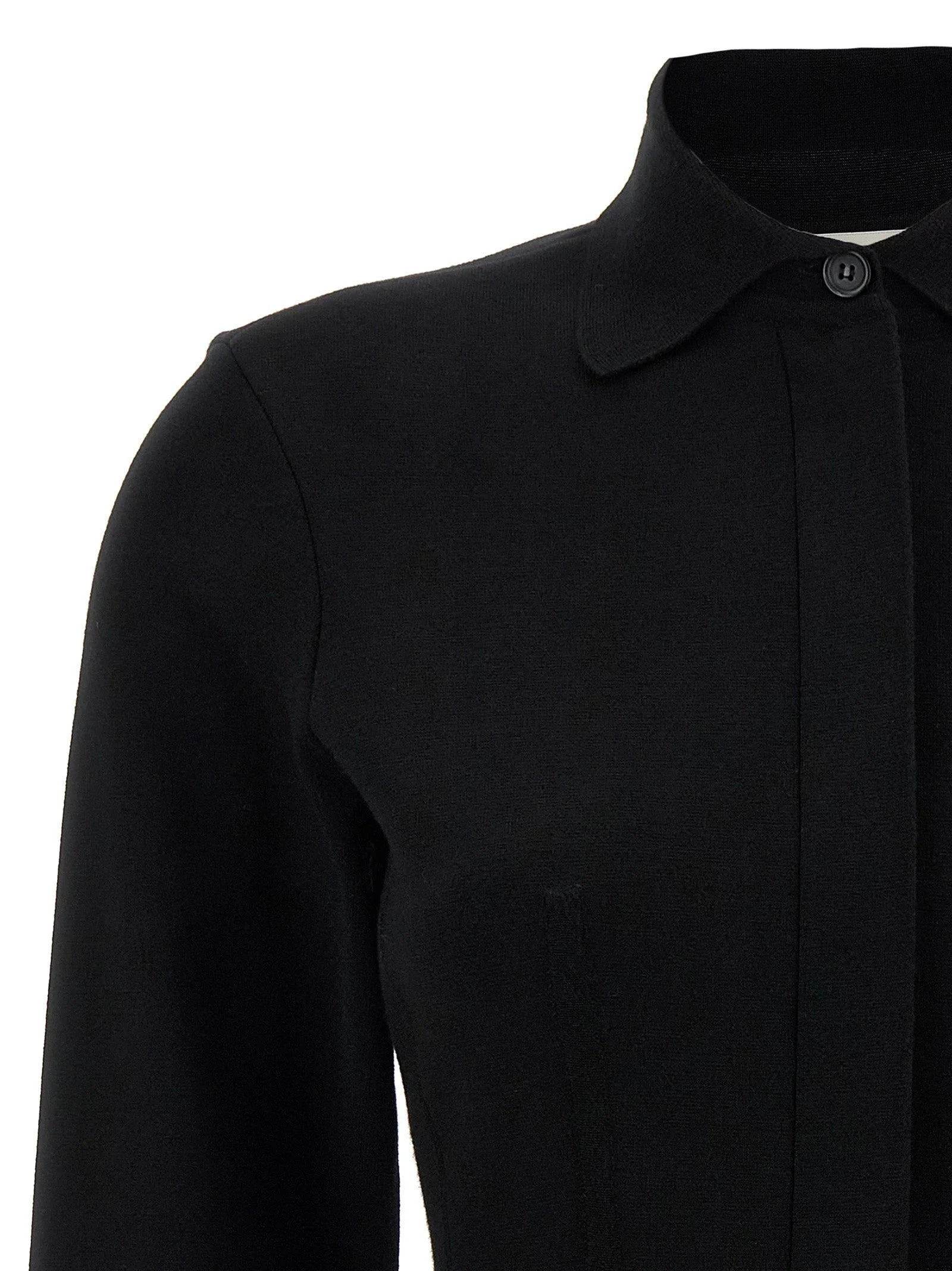 Sportmax Black Viscose Blouse