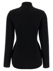 Sportmax Black Viscose Blouse