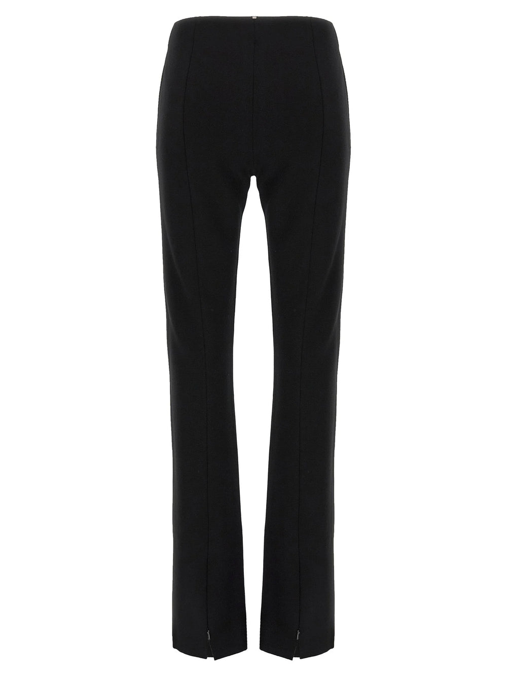 Sportmax Black Viscose Casual Pants