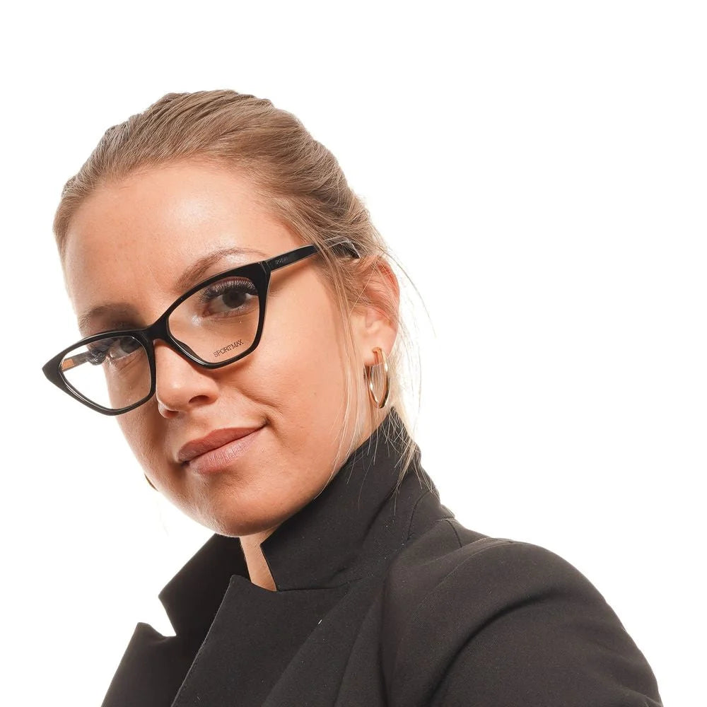 Sportmax Black Women Glasses Frame - Eyeglasses