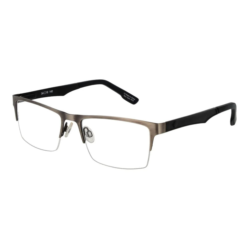 Spy Gray Plastic Glasses (Frames) - Eyeglasses