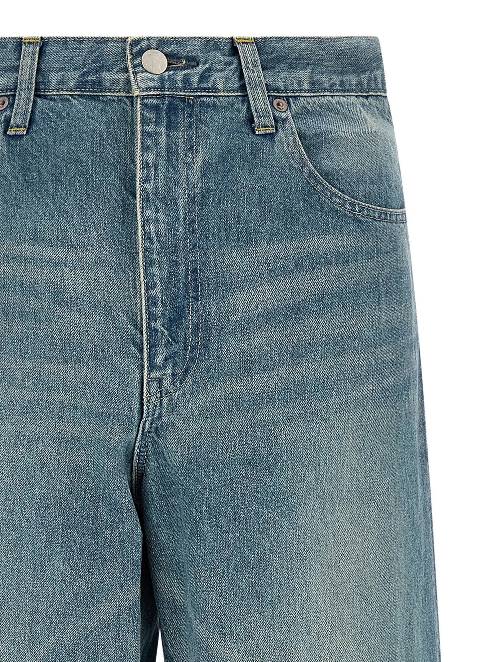 SSSTEIN Blue Cotton Jeans Denim - L