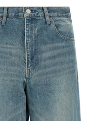 SSSTEIN Blue Cotton Jeans Denim - L