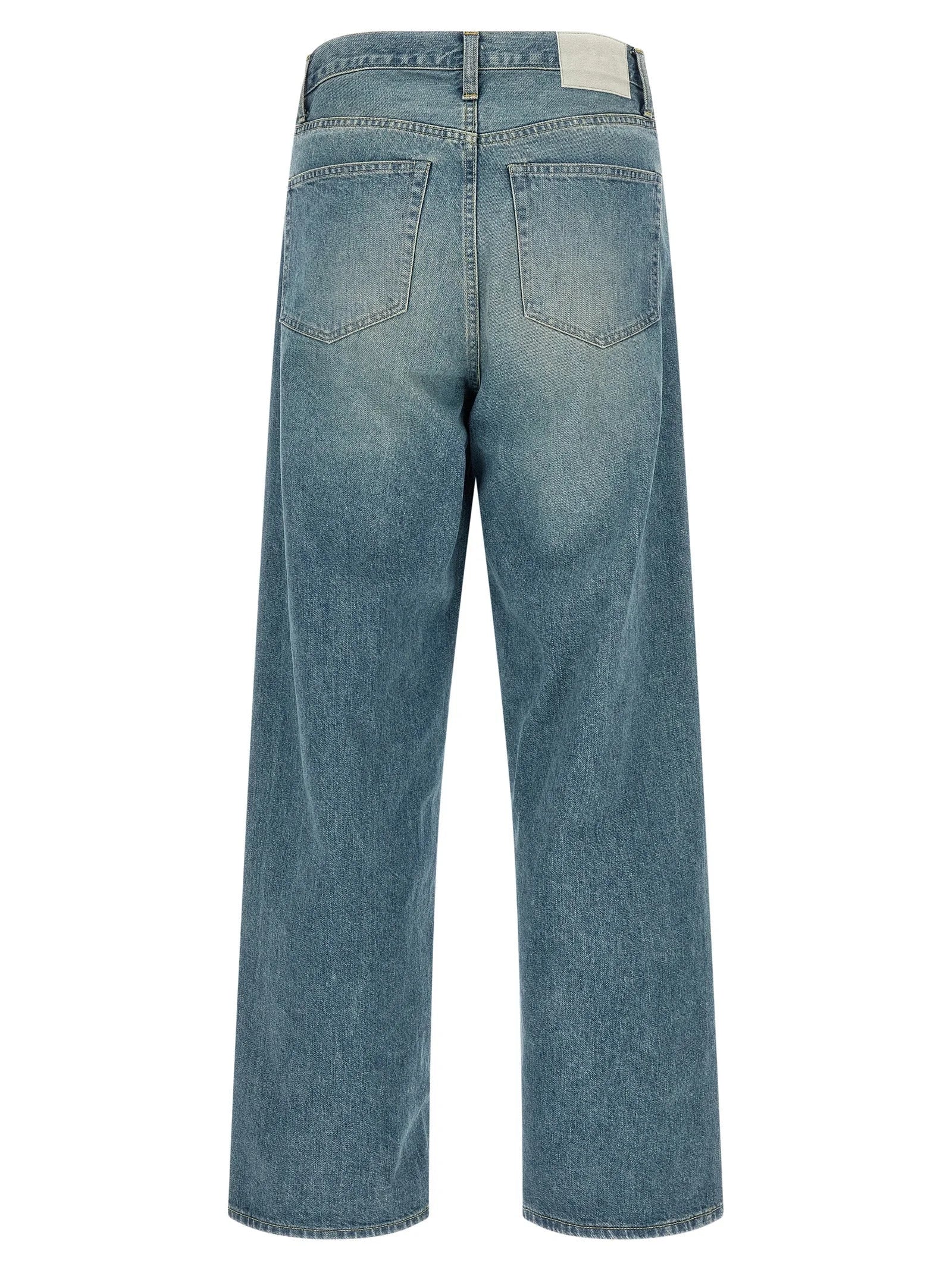 SSSTEIN Blue Cotton Jeans Denim - L