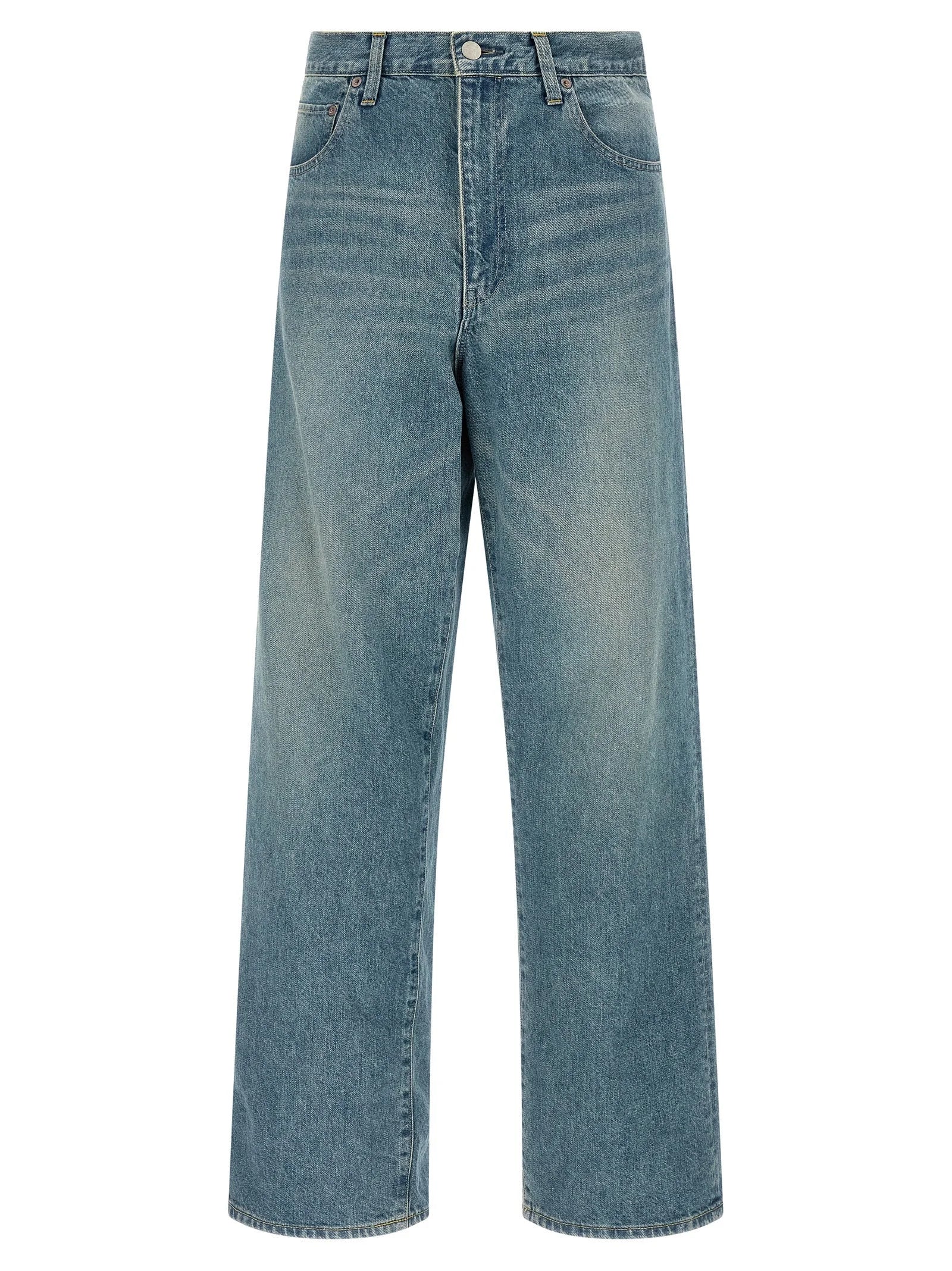 SSSTEIN Blue Cotton Jeans Denim - L