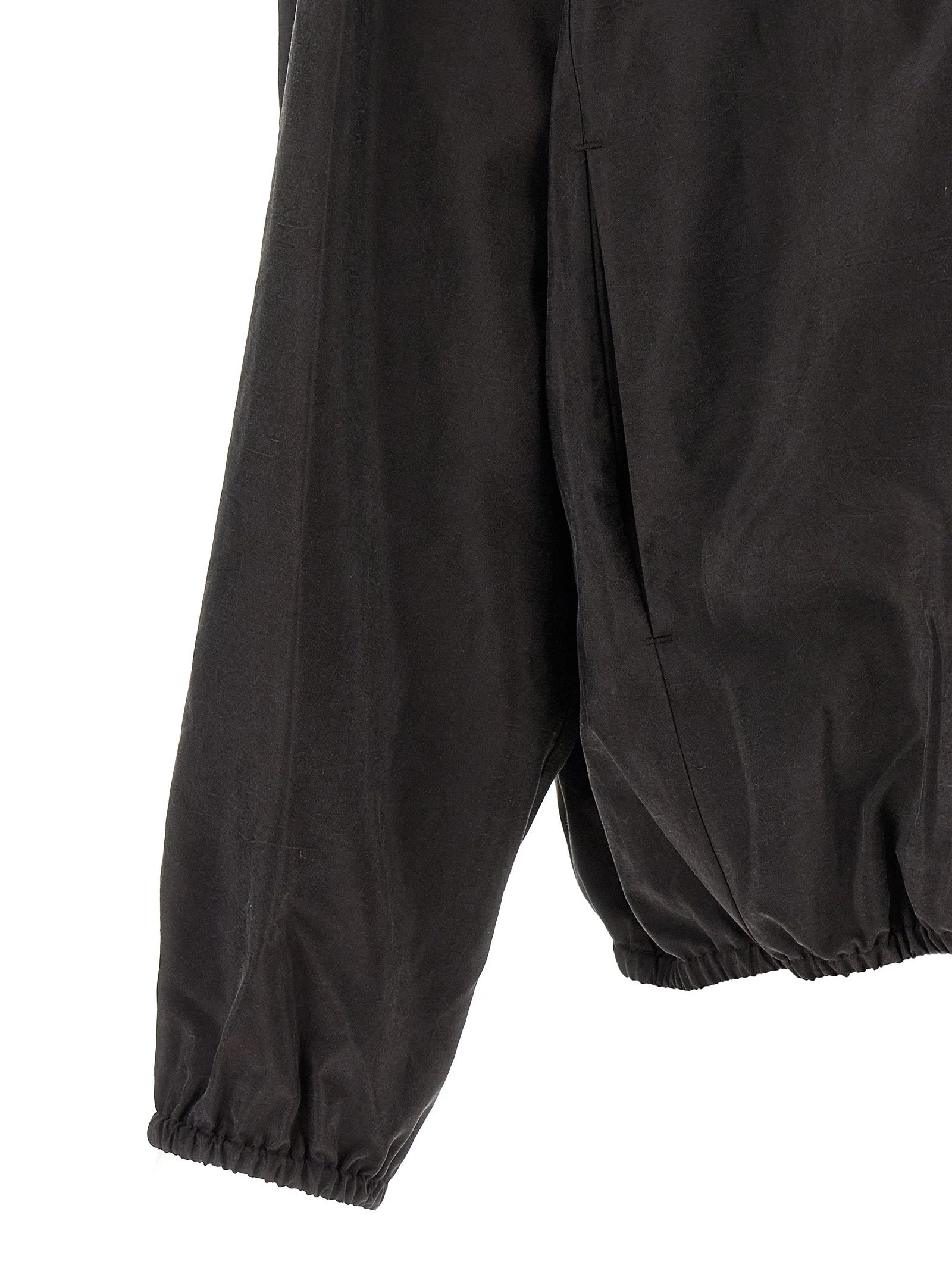 SSSTEIN Brown Silk Shell Jacket - M