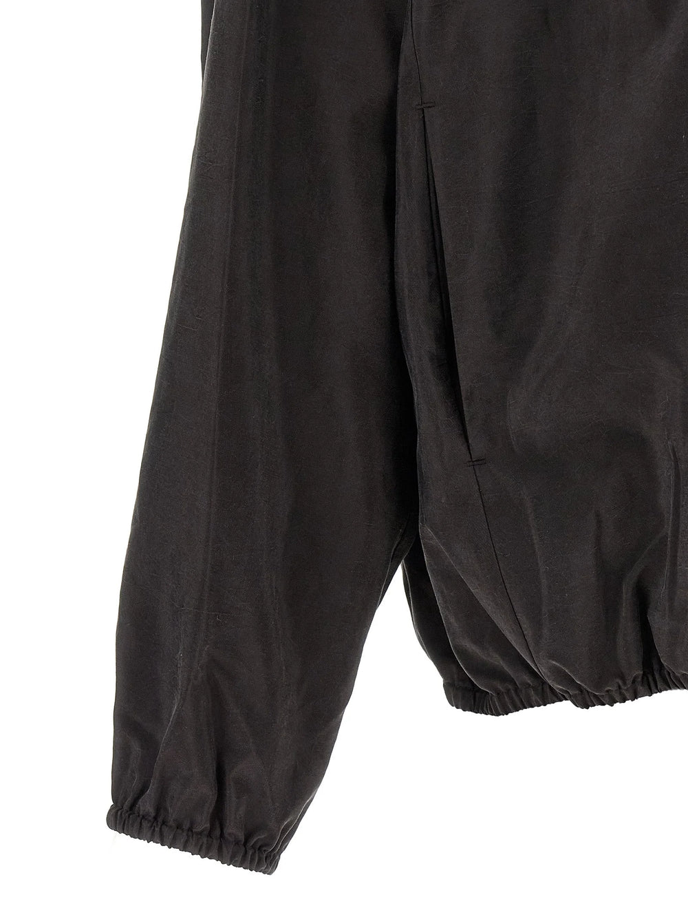 SSSTEIN Brown Silk Shell Jacket - M