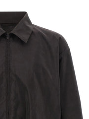 SSSTEIN Brown Silk Shell Jacket - M