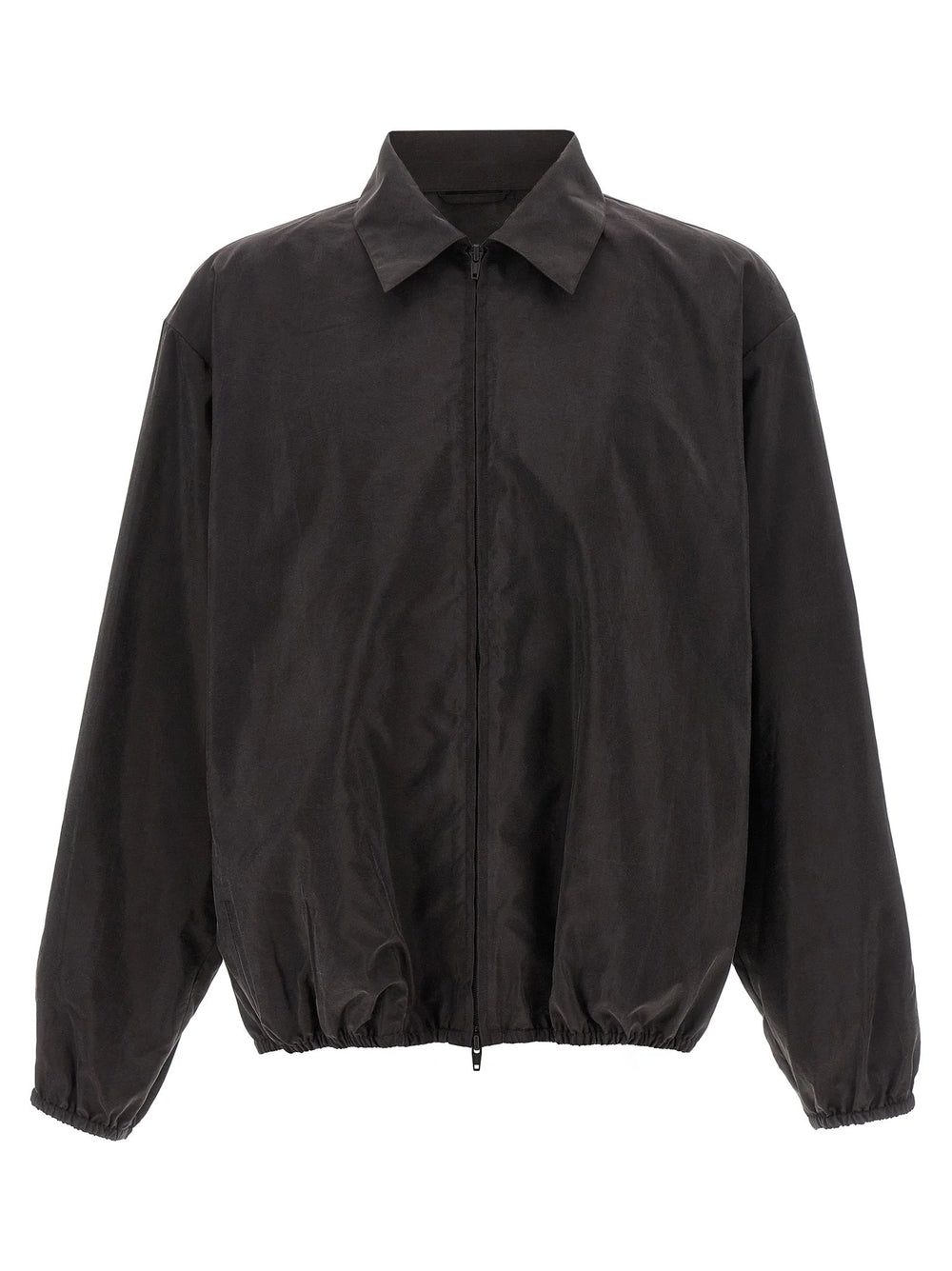 SSSTEIN Brown Silk Shell Jacket - M