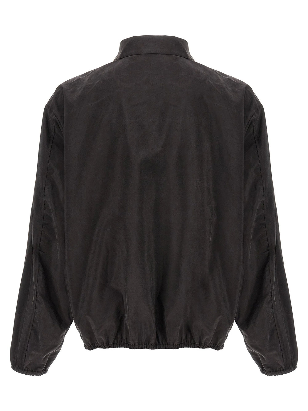 SSSTEIN Brown Silk Shell Jacket - M