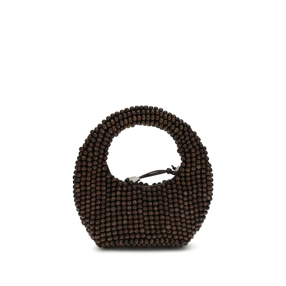 Staud Bolso de Fibras Negras