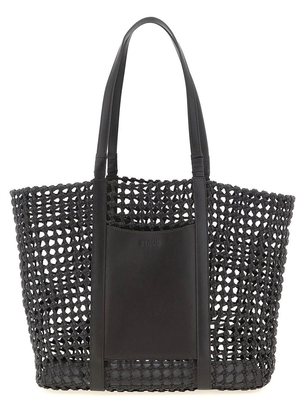 Staud Brown Cowhide Tote Bag