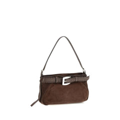 Staud Brown Lamb Ovis Aries Aries Shoulder Bag