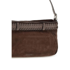 Staud Brown Lamb Ovis Aries Aries Shoulder Bag