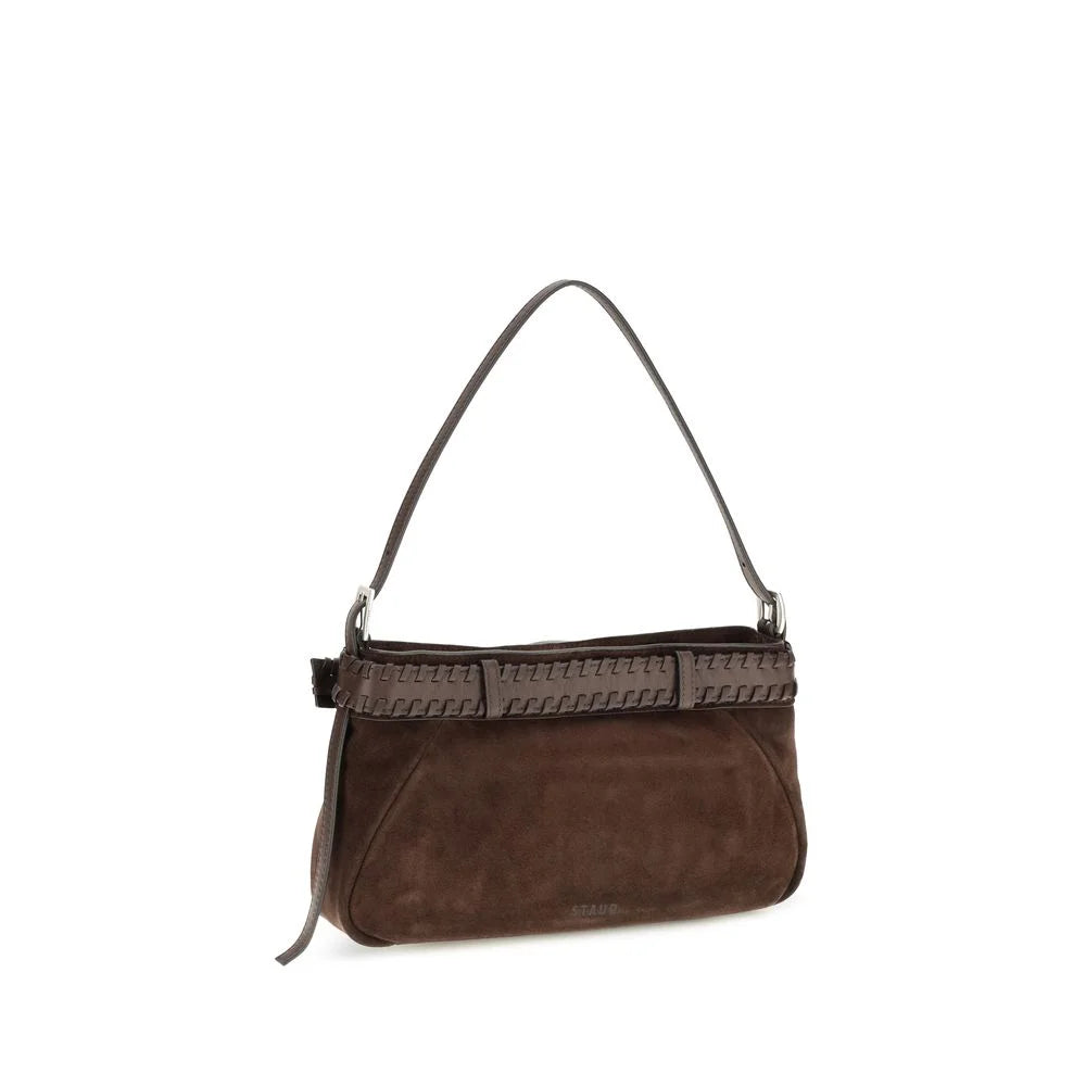 Staud Brown Lamb Ovis Aries Aries Shoulder Bag