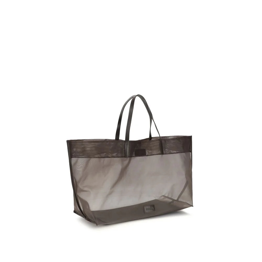 Staud Brown Nylon Handbag