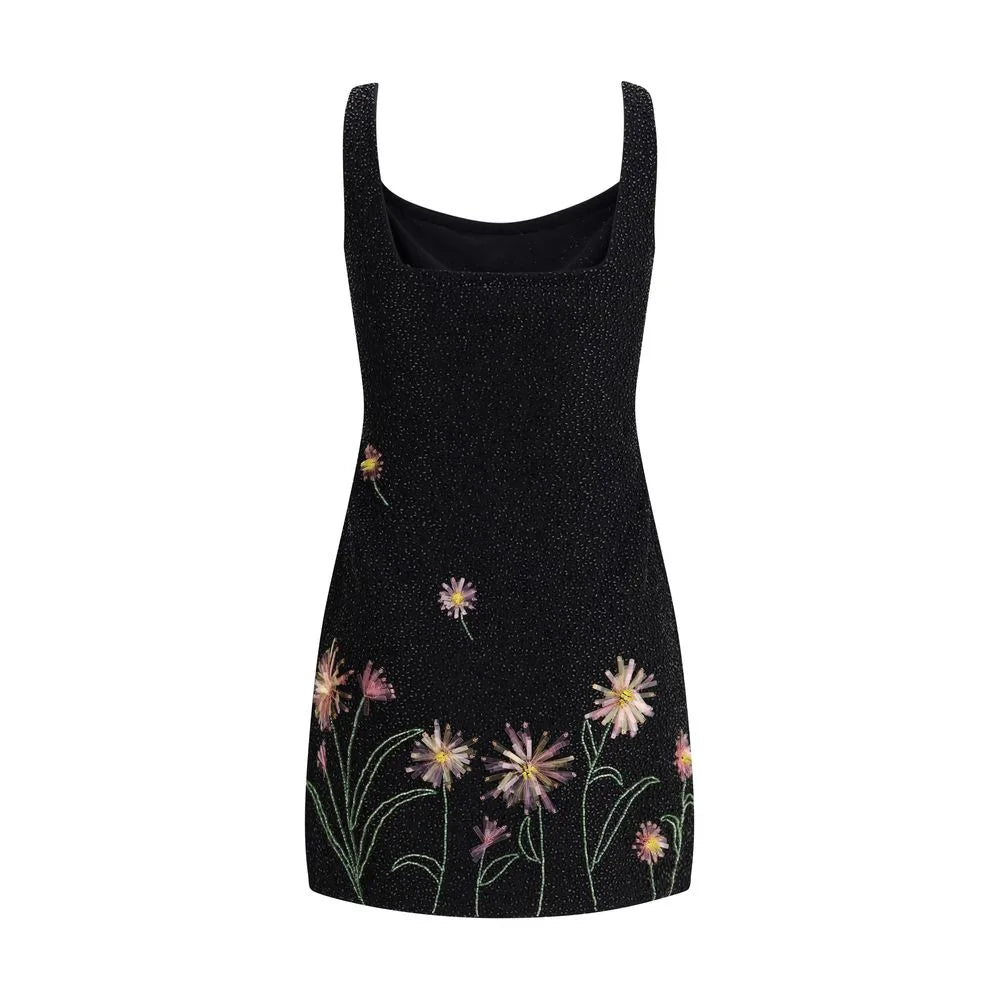Staud Le Sable sequin-embellished floral mini Dress - Dresses