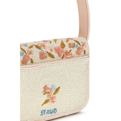 Sac bandoulière Staud multicolore en fibres diverses
