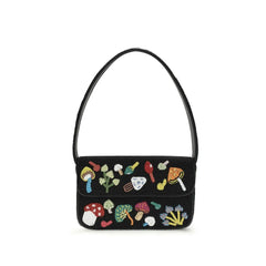 Staud Multicolor Rayon Shoulder Bag
