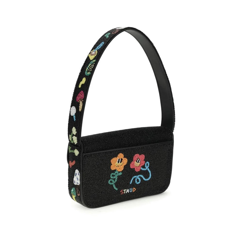 Staud Multicolor Rayon Shoulder Bag