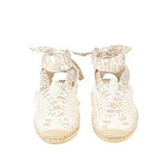 Stella McCartney Beige Canvas Espadrilles - EU41/US11