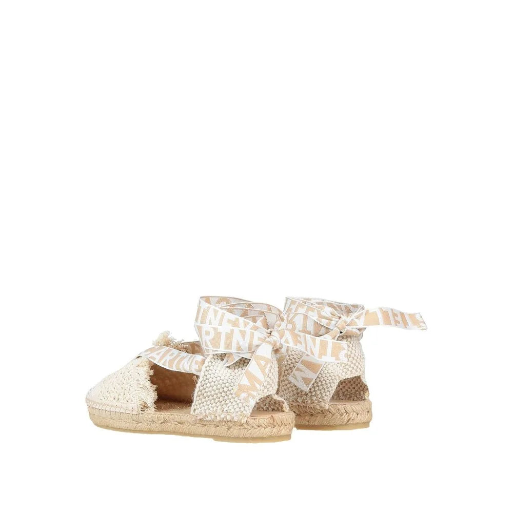 Stella McCartney Beige Canvas Espadrilles - EU41/US11