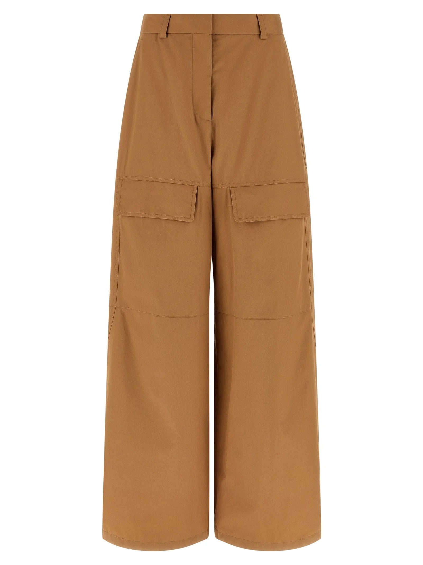 Stella McCartney Beige Cotton Cargo Pants - IT38