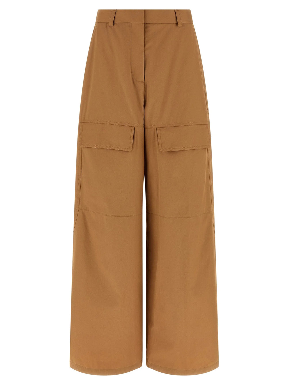 Stella McCartney Beige Cotton Cargo Pants - IT38
