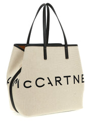 Stella McCartney Beige Cotton Tote Bag