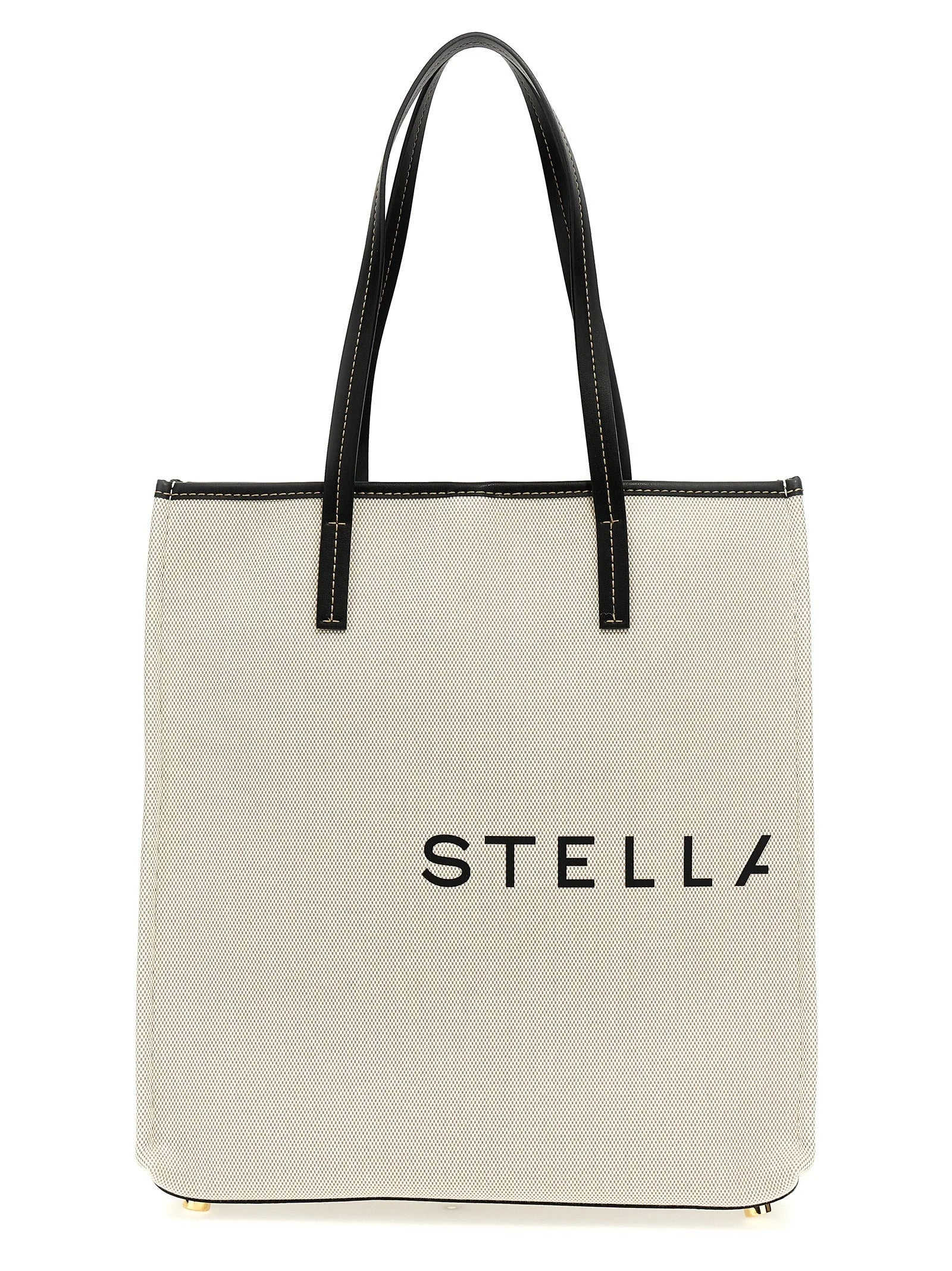 Stella McCartney Beige Cotton Tote Bag