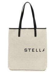 Stella McCartney Beige Cotton Tote Bag
