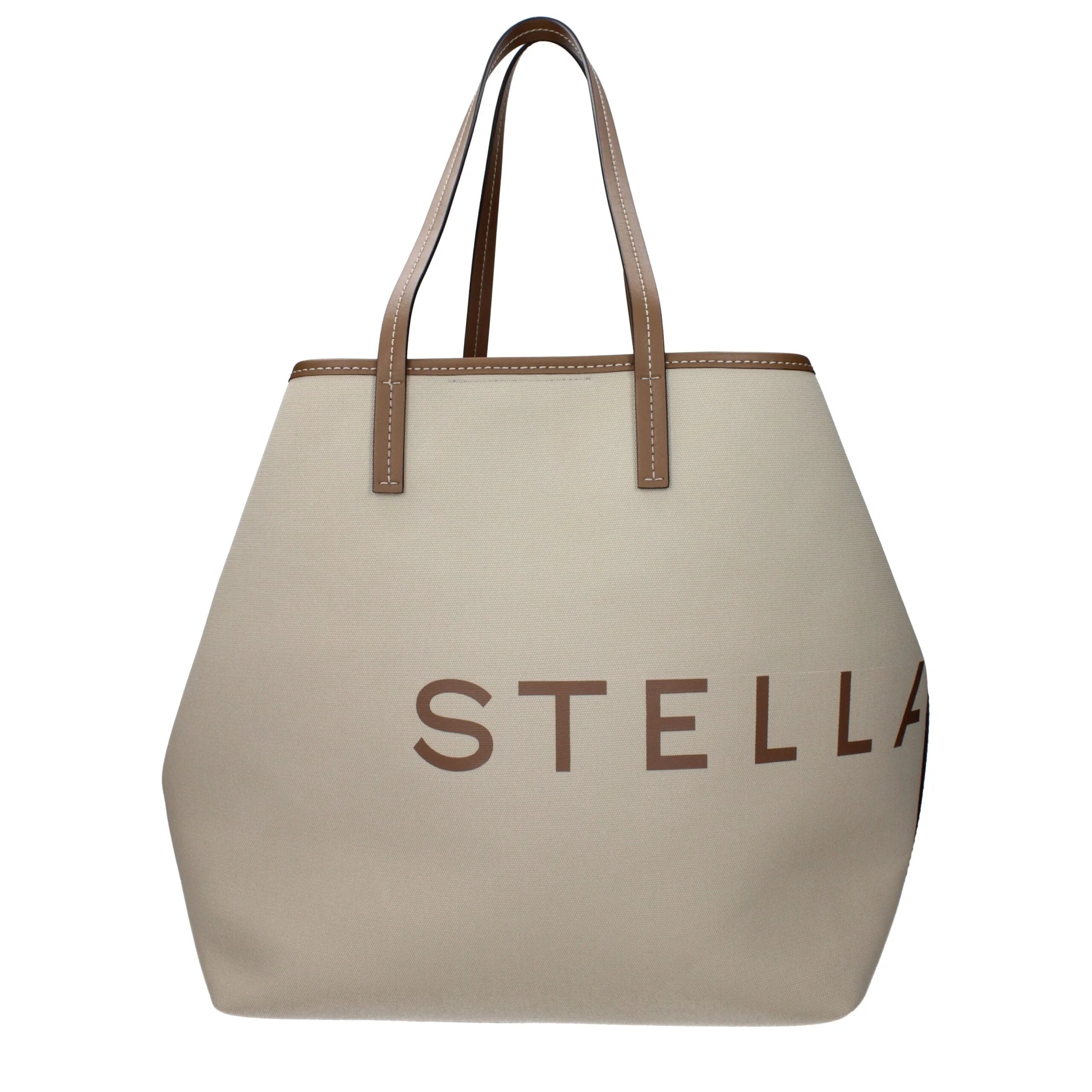 Stella McCartney Beige Fabric Shoulder Bag