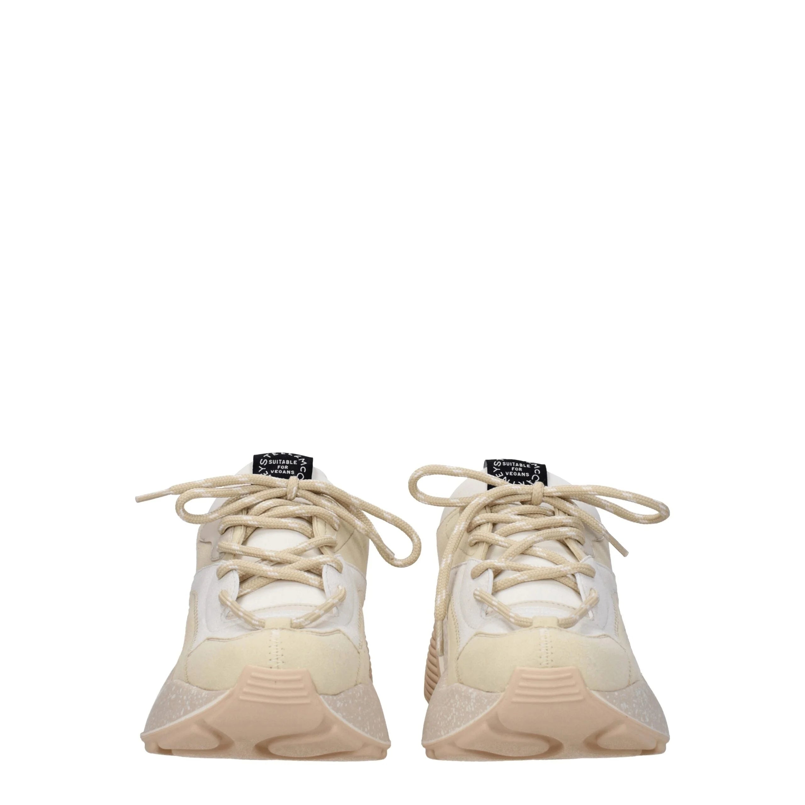 Stella McCartney Beige Leather Chunky Sneakers - EU40/US10